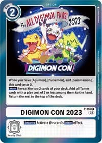 Digimon Con 2023 (Official Tournament Pack Vol.11) - Digimon Promotion Cards - Digimon Card Game card