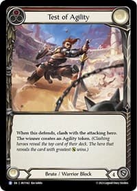 Test of Agility - Heavy Hitters - Flesh and Blood TCG card