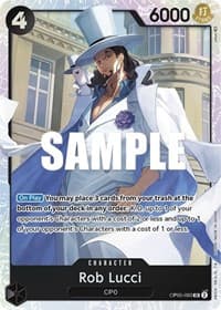 Rob Lucci (093) - Awakening of the New Era - One Piece Card Game card