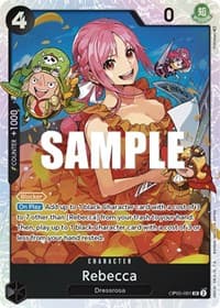 Rebecca - Awakening of the New Era - One Piece Card Game card