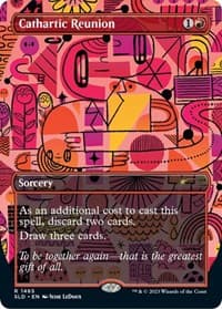 Cathartic Reunion (1465) - Secret Lair Drop Series - Magic: The Gathering card
