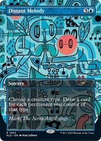 Distant Melody (1464) - Secret Lair Drop Series - Magic: The Gathering card