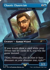 Chaotic Chaotician - Laboratory Maniac - Secret Lair Drop Series - Magic: The Gathering card