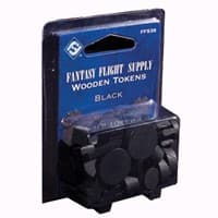 Wooden Gaming Tokens: Black - Fantasy Flight Games - Boardgames card