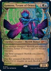 Kumena, Tyrant of Orazca - Secret Lair Drop Series - Magic: The Gathering card