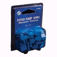 Wooden Gaming Tokens: Blue - Fantasy Flight Games - Boardgames card