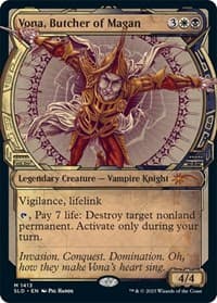 Vona, Butcher of Magan - Secret Lair Drop Series - Magic: The Gathering card
