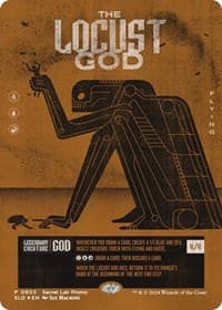 The Locust God - Secret Lair Drop Series - Magic: The Gathering card
