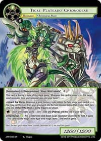 Tigre Plateado, Chronogear - Judgment of the Rogue Planet - Force of Will card