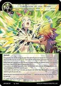 Liberation of the Winds - Judgment of the Rogue Planet - Force of Will card