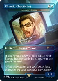 Chaotic Chaotician - Laboratory Maniac (Rainbow Foil) - Secret Lair Drop Series - Magic: The Gathering card