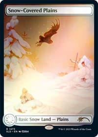 Snow-Covered Plains (1473) (Rainbow Foil) - Secret Lair Drop Series - Magic: The Gathering card