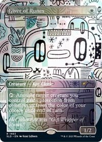 Giver of Runes (Rainbow Foil) - Secret Lair Drop Series - Magic: The Gathering card