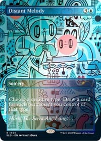 Distant Melody (1464) (Rainbow Foil) - Secret Lair Drop Series - Magic: The Gathering card
