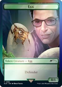 Egg Token (Rainbow Foil) - Secret Lair Drop Series - Magic: The Gathering card