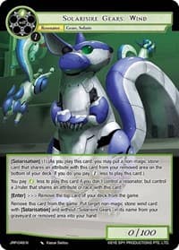 Solarisire Gears: Wind - Judgment of the Rogue Planet - Force of Will card