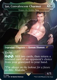 Ian, Convalescent Charmer - Tasigur, the Golden Fang (Rainbow Foil) - Secret Lair Drop Series - Magic: The Gathering card