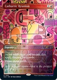 Cathartic Reunion (1465) (Rainbow Foil) - Secret Lair Drop Series - Magic: The Gathering card