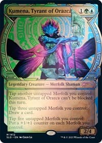 Kumena, Tyrant of Orazca (Rainbow Foil) - Secret Lair Drop Series - Magic: The Gathering card