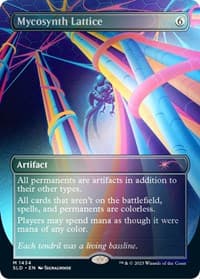 Mycosynth Lattice (Rainbow Foil) - Secret Lair Drop Series - Magic: The Gathering card