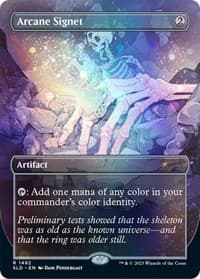 Arcane Signet (1492) (Galaxy Foil) - Secret Lair Drop Series - Magic: The Gathering card