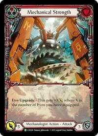 Mechanical Strength (Red) - LGS224 - Flesh and Blood: Promo Cards - Flesh and Blood TCG card
