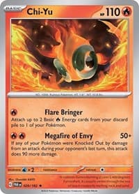 Chi-Yu - 029/182 (Non-Holo) - Deck Exclusives - Pokemon card