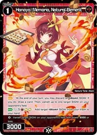 Hanayo//Memoria, Natural Element - Reunion Diva - WIXOSS card