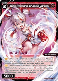 Tama//Memoria, Erupting Cannon - Reunion Diva - WIXOSS card