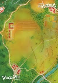 Wings of War: Game Mat West Section - Fantasy Flight Games - Boardgames card