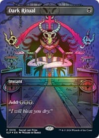 Dark Ritual - Secret Lair Showdown - Magic: The Gathering card
