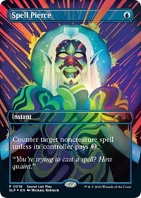 Spell Pierce - Secret Lair Showdown - Magic: The Gathering card