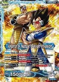 Nappa // Vegeta & Nappa, Saiyan Invasion - Promotion Cards - Dragon Ball Super: Masters card