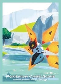 Pokemon TCG: Pokemon Center Japan Exclusive Card Sleeves - Premium Matte Iron Moth (64-Pack) - Pokemon International Card Sleeves - Card Sleeves card