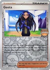 Geeta - 188/197 (Regional Championships) - League & Championship Cards - Pokemon card