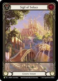 Sigil of Solace (FAB178) - Flesh and Blood: Promo Cards - Flesh and Blood TCG card