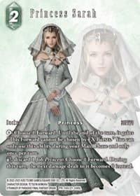 Princess Sarah - FF: Promo Cards - Final Fantasy TCG card