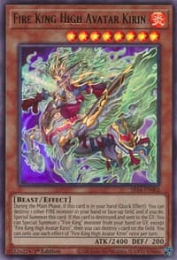 Fire King High Avatar Kirin - Structure Deck: Fire Kings - YuGiOh card