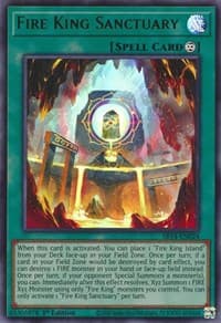Fire King Sanctuary - Structure Deck: Fire Kings - YuGiOh card
