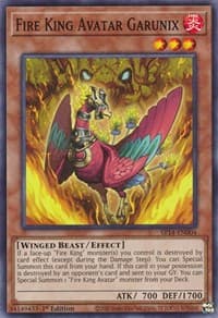 Fire King Avatar Garunix - Structure Deck: Fire Kings - YuGiOh card