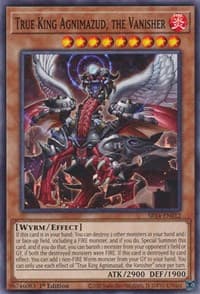 True King Agnimazud, the Vanisher - Structure Deck: Fire Kings - YuGiOh card