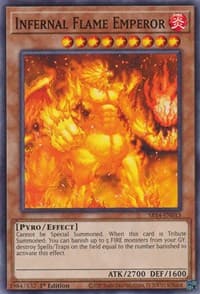 Infernal Flame Emperor - Structure Deck: Fire Kings - YuGiOh card