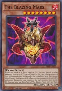 The Blazing Mars - Structure Deck: Fire Kings - YuGiOh card