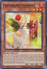 Firebrand Hymnist - Structure Deck: Fire Kings - YuGiOh card