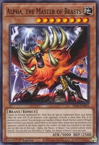 Alpha, the Master of Beasts - Structure Deck: Fire Kings - YuGiOh card