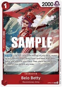 Belo Betty (015) - Awakening of the New Era - One Piece Card Game card