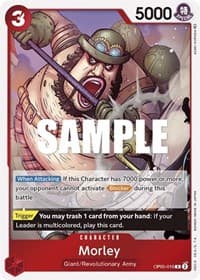 Morley - Awakening of the New Era - One Piece Card Game card