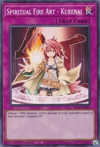 Spiritual Fire Art - Kurenai - Structure Deck: Fire Kings - YuGiOh card