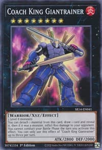 Coach King Giantrainer - Structure Deck: Fire Kings - YuGiOh card