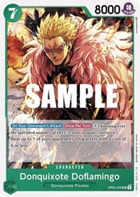 Donquixote Doflamingo (029) - Awakening of the New Era - One Piece Card Game card
